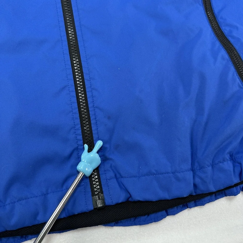 Nike Jacket Mens Large Blue Colorblock Full Zip Hooded Windbreaker 917809-435